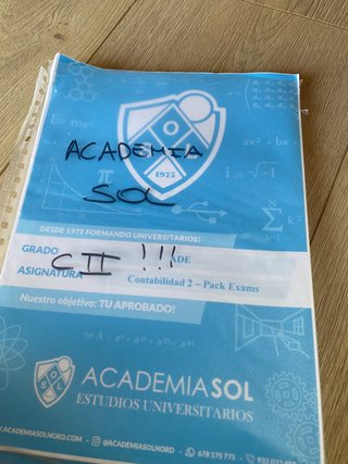 Academia SOL - Contabilidad II