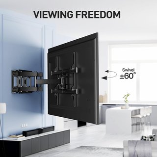 PERLESMITH soporte TV pared articulado robusto