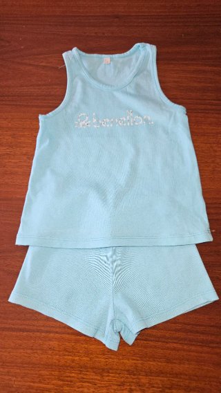 Benetton bambina: canotta e 2 shorts