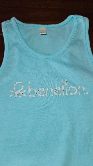 Benetton bambina: canotta e 2 shorts