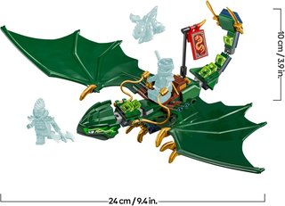 LEGO Ninjago Dragón Verde del Bosque de Lloyd