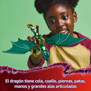 LEGO Ninjago Dragón Verde del Bosque de Lloyd