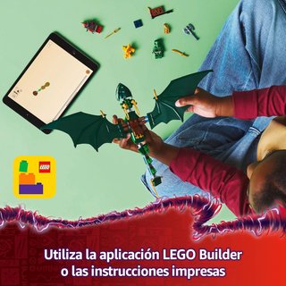 LEGO Ninjago Dragón Verde del Bosque de Lloyd