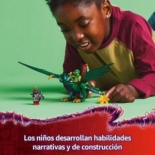 LEGO Ninjago Dragón Verde del Bosque de Lloyd