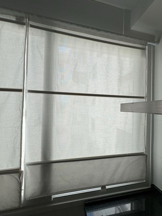 Estor enrollable blanco Ikea 90cm ancho