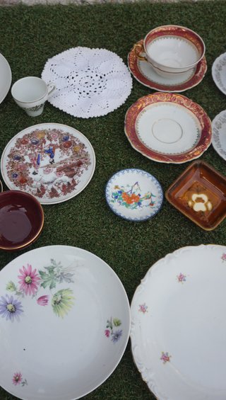 Piezas variadas vajilla lote