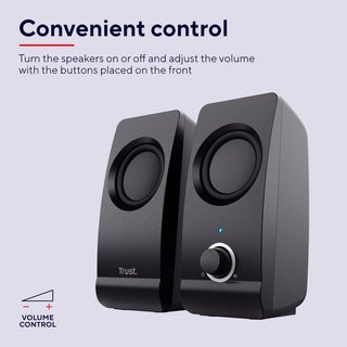 Trust altavoces estéreo usb sonido potente