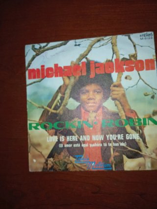 Michael Jackson Rockin' Robin Vinilo