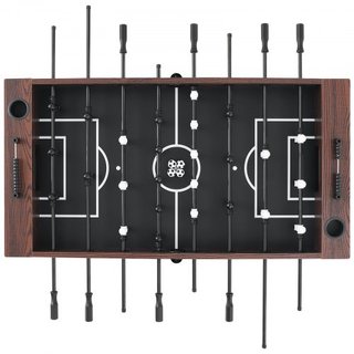 Mesa de Futbolín, Mesa de Futbolín de Tamaño Estándar de 55 pulgadas, Mesa de Futbolín de Tamaño Completo para el Hogar, la Familia y la Sala de Juegos, Fútbol con Juego de Mesa de Futbolín, Inclu...