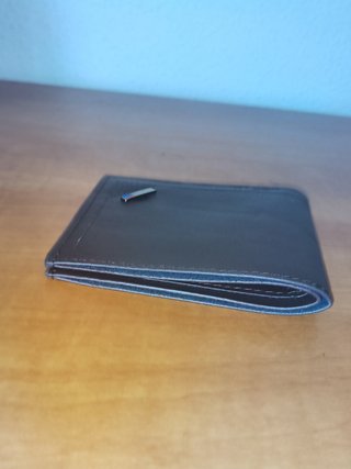 Cartera hombre piel sintética fina ligera NUEVA