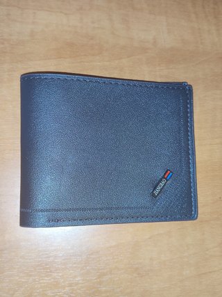 Cartera hombre piel sintética fina ligera NUEVA