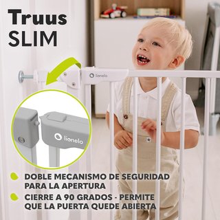 LIONELO barrera seguridad puerta bebé ajustable
