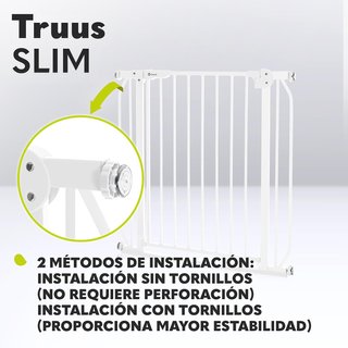 LIONELO rejilla protección puerta bebé ajustable