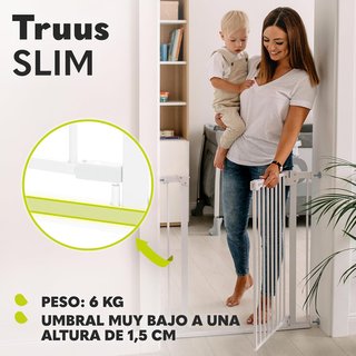 LIONELO rejilla protección puerta bebé ajustable