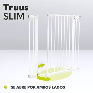 LIONELO rejilla protección puerta bebé ajustable