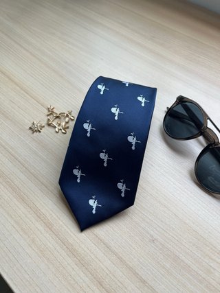 Corbata azul Giraldillo