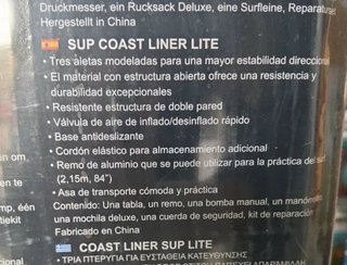 Bestway Tabla Paddle Surf Hinchable 320x81x12