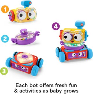Fisher-Price Robot aprendizaje luces sonidos bebés