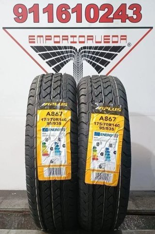 4UD 175 70 14C S APLUS RUEDA NUEVA YA MONTADA