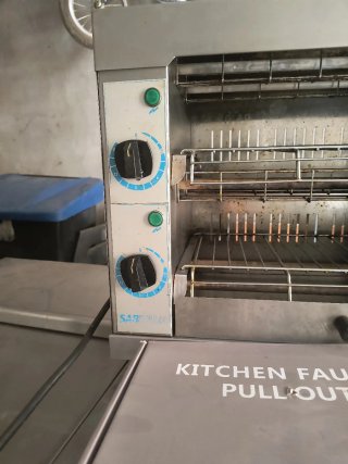 Tostadora Eléctrica Acero Inoxidable