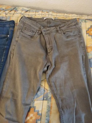 2 Pantalones tejanos talla 42