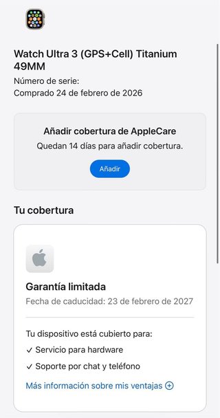 NUEVO Apple Watch Ultra 3 49mm