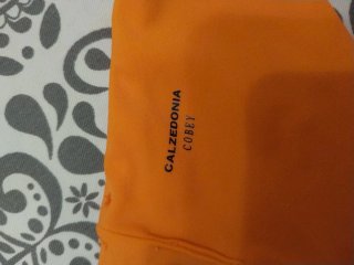 Bikini Calzedonia Crochet Naranja y Amarillo