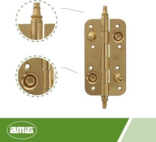 Amig bisagra seguridad acero inoxidable puertas
