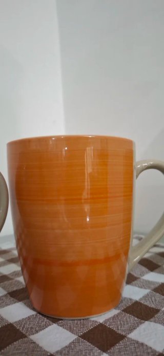 Set 4 Tazze Mug Colazione Ceramica