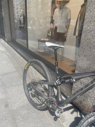 Bicicleta Scott Genius Carbono Montaña