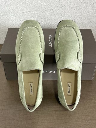 Mocasines Gant Piel Ante Mujer Talla 39