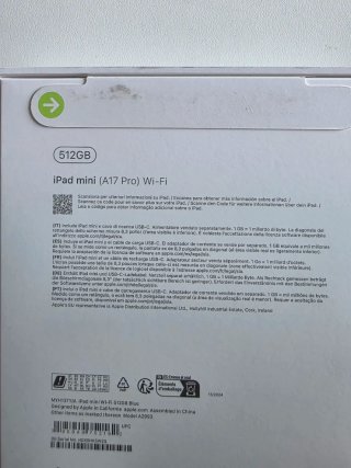 iPad mini A17 Pro 512GB NUEVO PRECINTADO