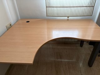 Escritorio de oficina esquinero madera