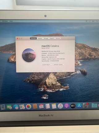 ordenador portátil MacBook Air 13 2014 -Cargador