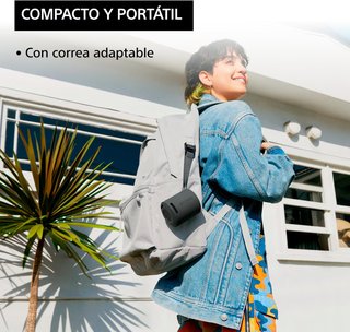Sony altavoz bluetooth compacto resistente batería