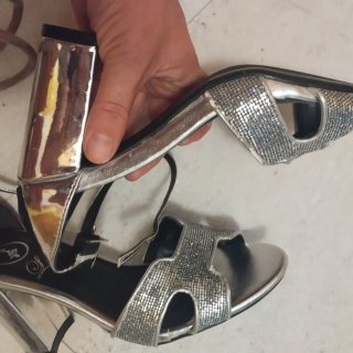 Zapatos de fiesta/boda Laik plateados