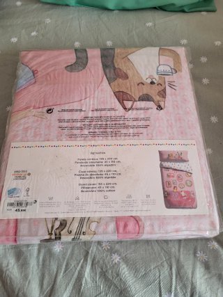 Funda Nórdica Mini Home 90cm Algodón