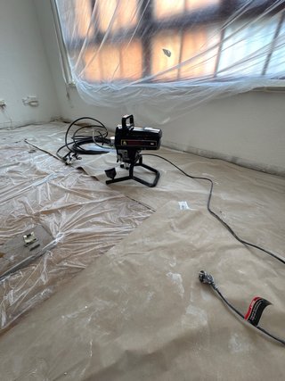 Máquina para pintar tu casa en horas!!