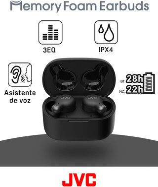 JVC auriculares inalámbricos cancelación ruido