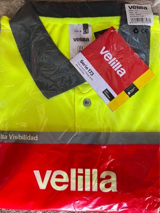 Polo Velilla Alta Visibilidad Talla M