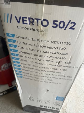 Compresor Fiac Verto 50/2 averiado