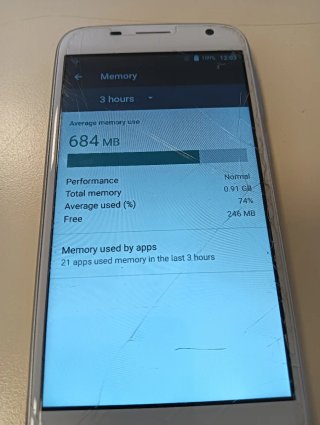 Smartphone Uhans A101 Bianco