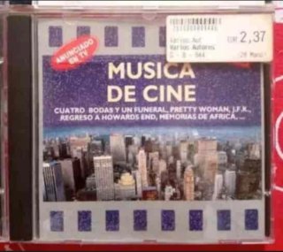 CDs Bandas Sonoras Varias