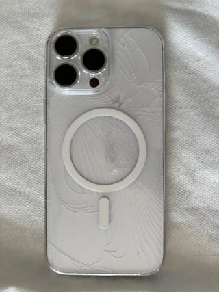 iPhone 16 Pro Max 256 Blanco CRISTAL TRASERO ROTO