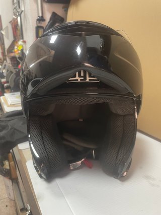 Casco modular AGV negro