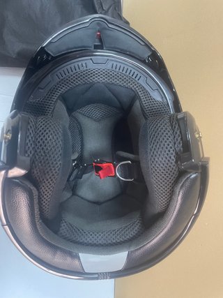 Casco modular AGV negro