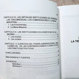 Organización política económica Orden Santiago