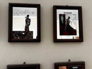 Colección 6 Espejos Vogue Vintage Madera