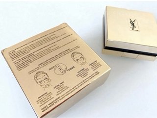 YSL Touche Éclat Le Cushion Foundation B60 Amber.