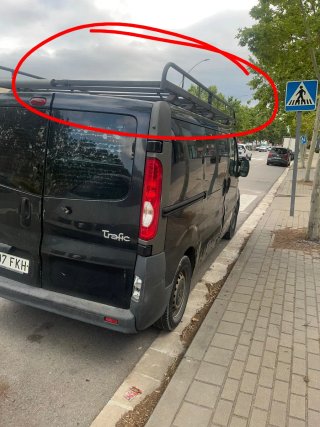 Baca/Techo furgoneta Renault Trafic